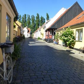 Opdag Ærøskøbngs hyggelige gader på din cykelferie til Fyn