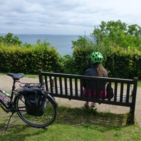 På vej til Nordsjælland cykler du med udsigt til Øresund